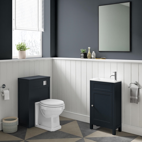 Butler & Rose Catherine Traditional 460mm Cloakroom Vanity Unit with Basin