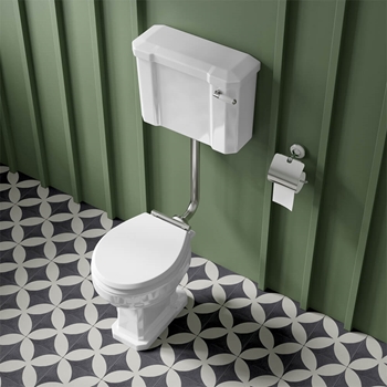 Butler & Rose Catherine Low Level Traditional Toilet - Pan & Cistern