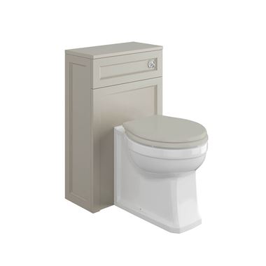 Butler & Rose 500mm Back to Wall Toilet Unit - Dovetail Grey