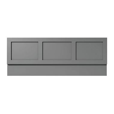 Butler & Rose Wooden Front Bath Panel - 1700mm - Spa Grey