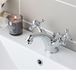 Butler & Rose Caledonia Crosshead Mono Basin Mixer with Pop-up Waste - Chrome