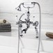 Butler & Rose Caledonia Lever Deck Mounted Bath Shower Mixer With Kit