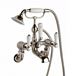Butler & Rose Caledonia Lever Wall Mounted Bath Mixer with Shower Handset - Nickel