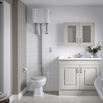 Butler & Rose Catherine Traditional High Level Toilet with Pan, Cistern & Flush Pipe Kit