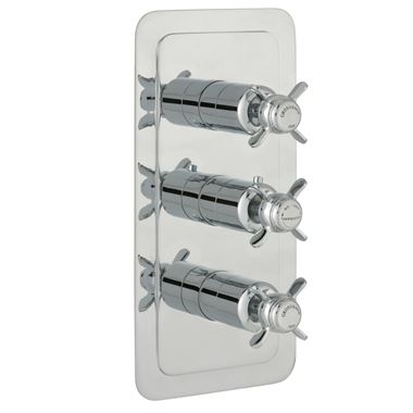 Butler & Rose Caledonia Pinch 3 Outlet Concealed Thermostatic Shower Valve