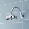 Butler & Rose Victoria 200mm Fixed Apron Shower Head & 300mm Ceiling Shower Arm