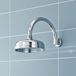 Butler & Rose Victoria 200mm Fixed Apron Shower Head & 150mm Ceiling Shower Arm