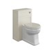Butler & Rose 500mm Back to Wall Toilet Unit - Almond White