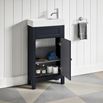Butler & Rose Catherine Traditional 460mm Cloakroom Vanity Unit with Basin - Shadow Grey