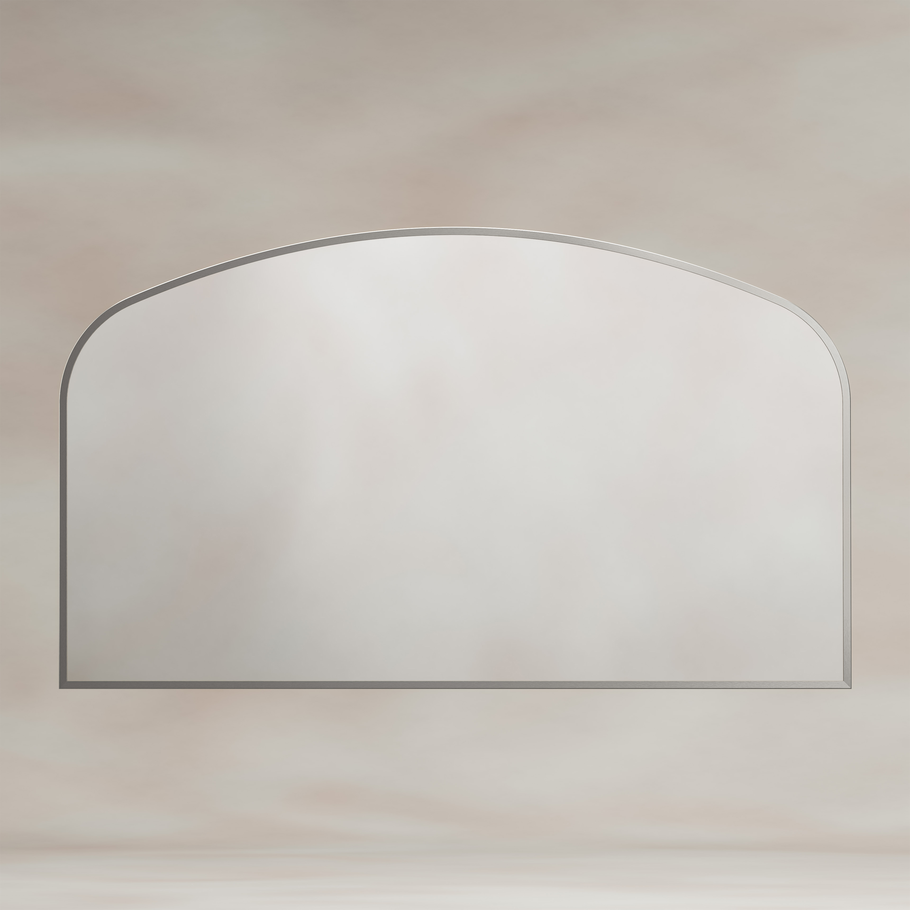 Origins Living Delphine Overmantle Arched Mirror - 1200 x 700mm