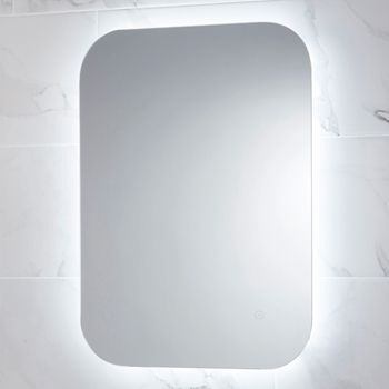 Harbour Clarity LED Bathroom Mirror with Demister Pad - 600 x 1200mm