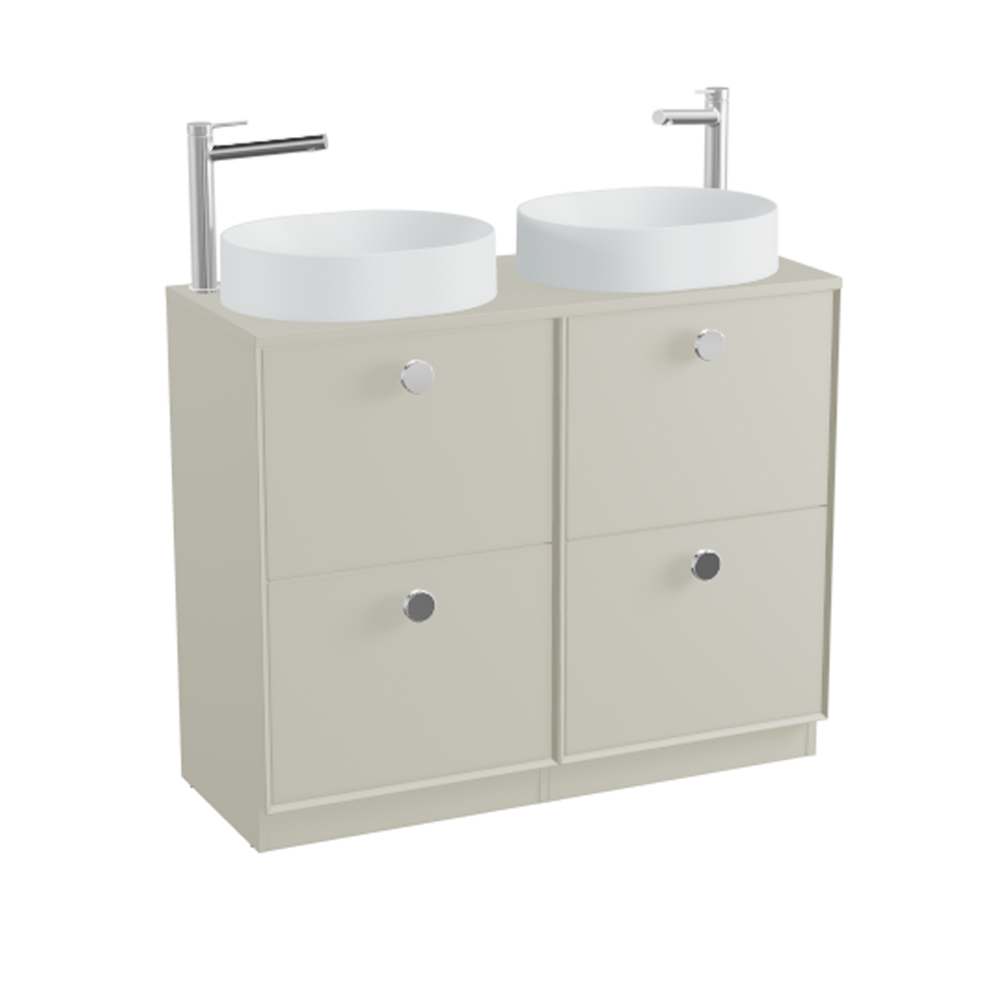 Vado Safari 1000mm Floorstanding Vanity Unit & Worktop