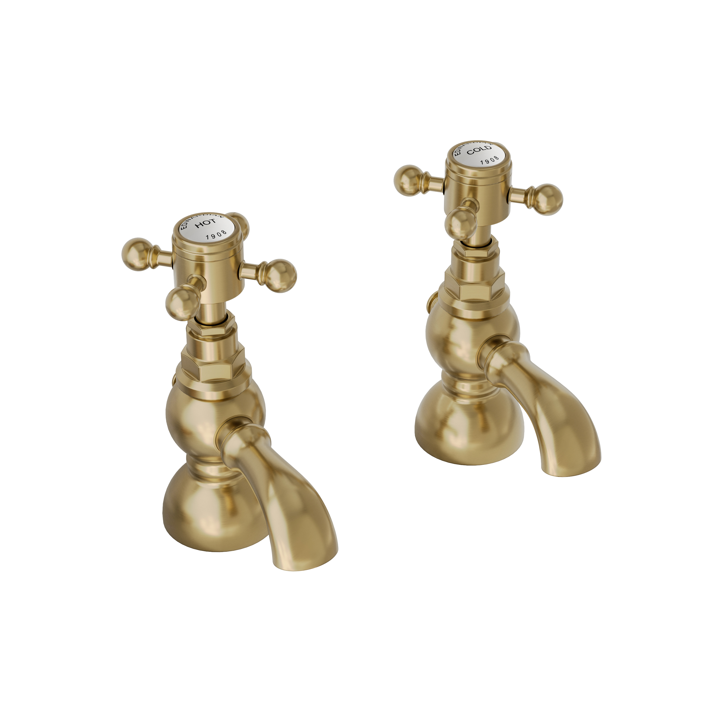 Butler & Rose Eliza Crosshead Basin Pillar Taps
