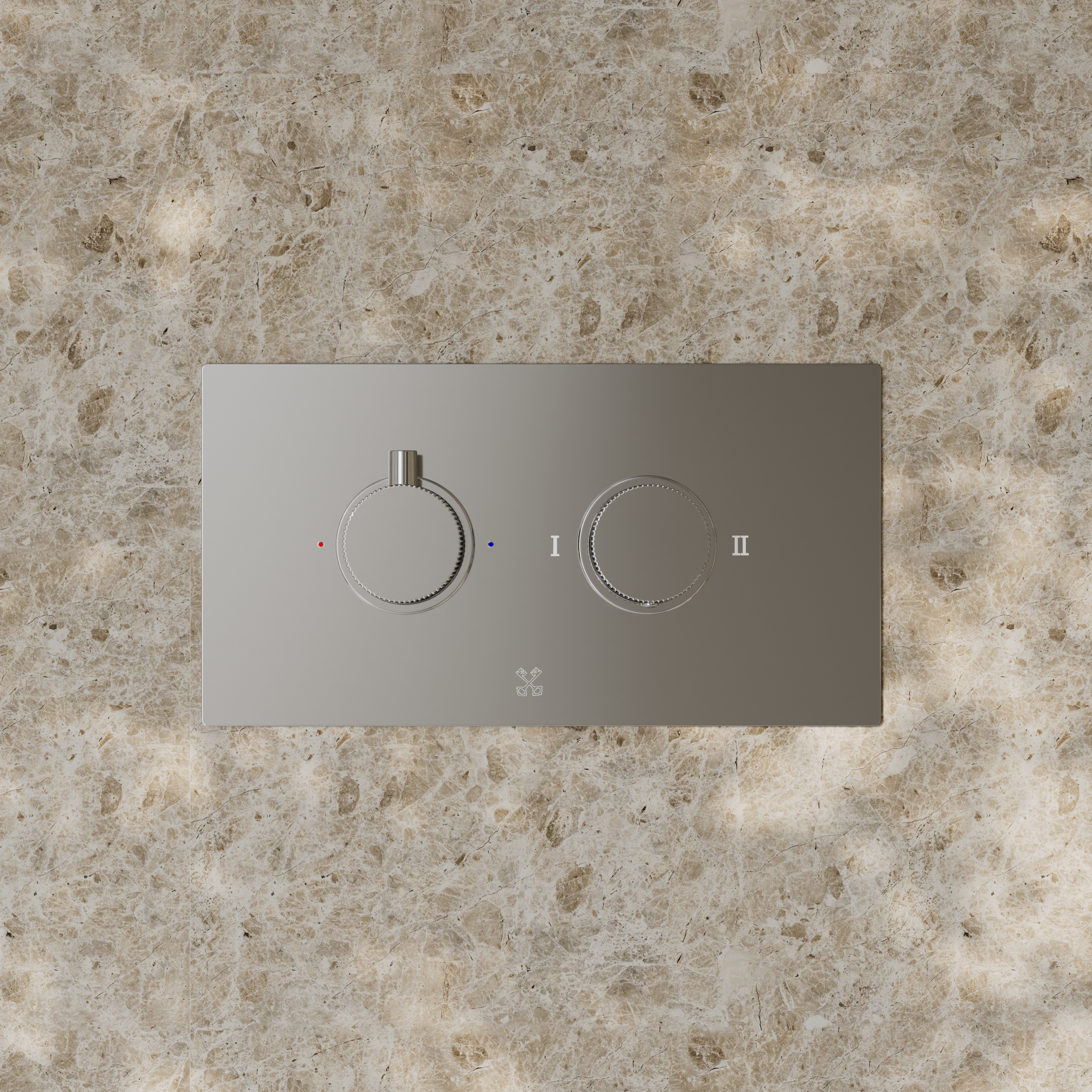 Core 2 Outlet Landscape Thermostatic Concealed Shower Valve