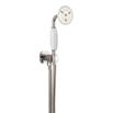 Crosswater Belgravia Shower Handset, Wall Outlet and Hose - Nickel