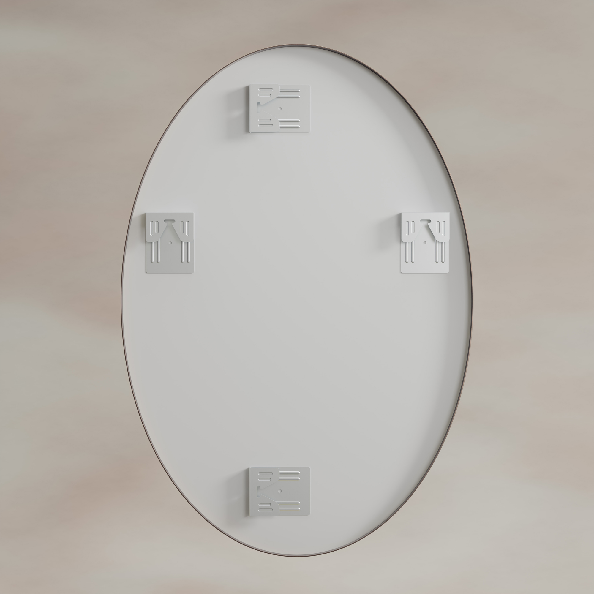 Origins Living Delphine Oval Mirror - 550 x 800mm