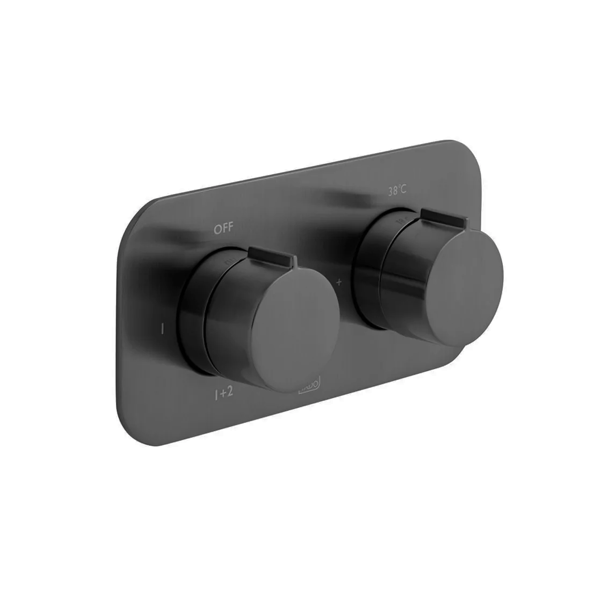 Vado Individual Tablet Altitude 2 Outlet 2 Handle Thermostatic Concealed Shower Valve