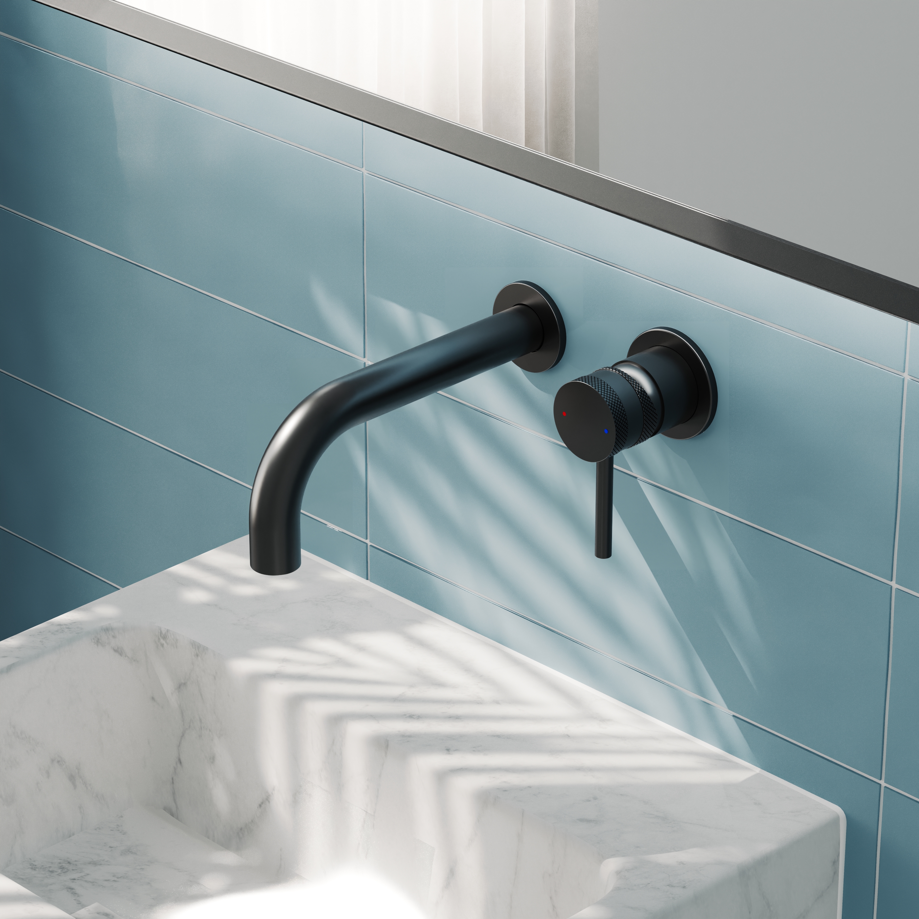 Core Wall Mounted 140mm Cloakroom Basin Tap