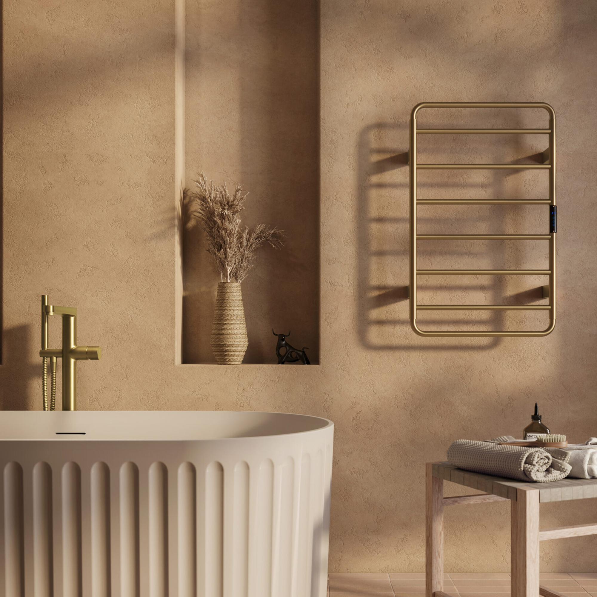 Toasty Muse Electric Heated Towel Rail