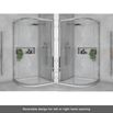 Harbour i8 Easy Clean 900x760 1-Door Quadrant Shower Enclosure - 8mm Glass