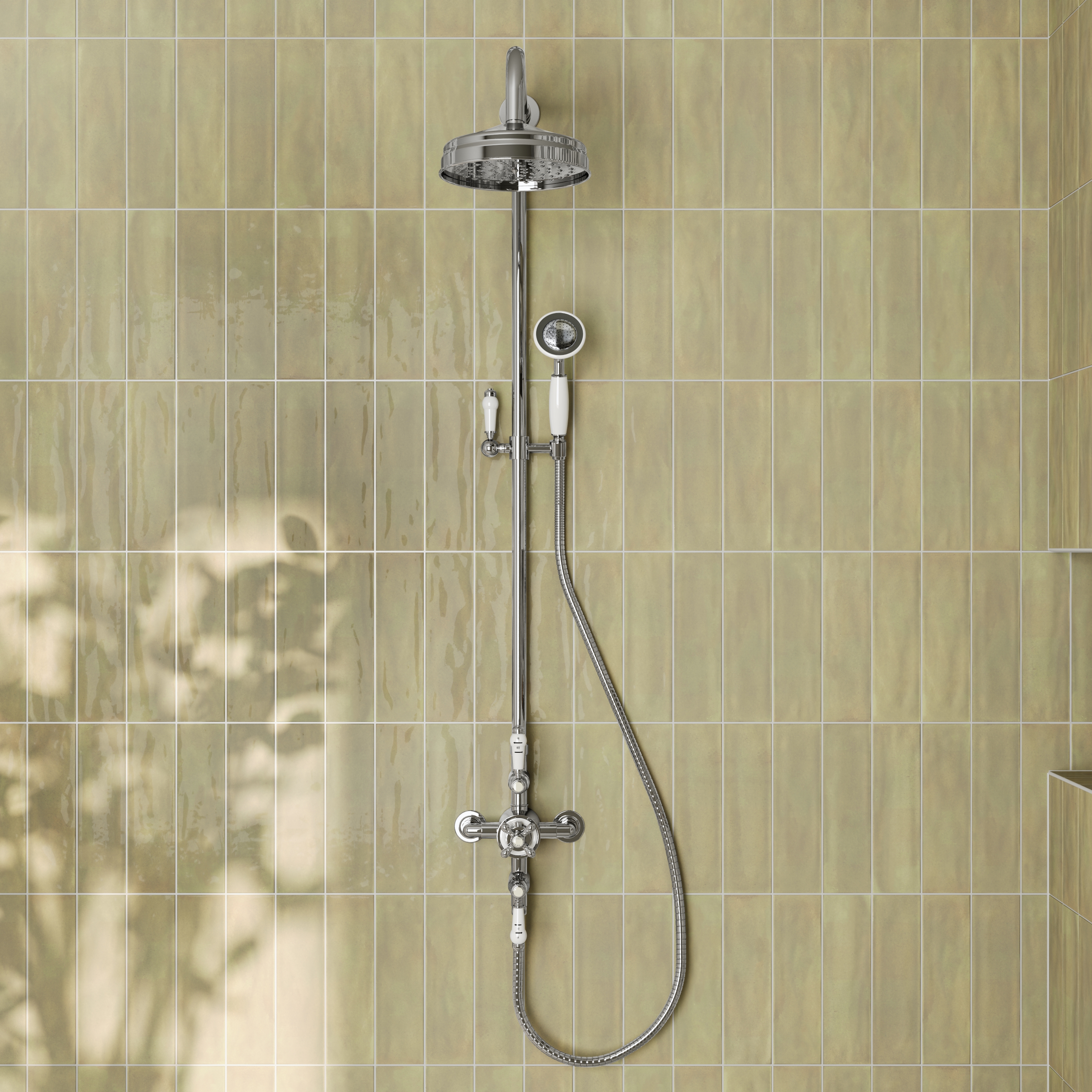 Butler & Rose Catherine Bathroom Suite with Shower Bath