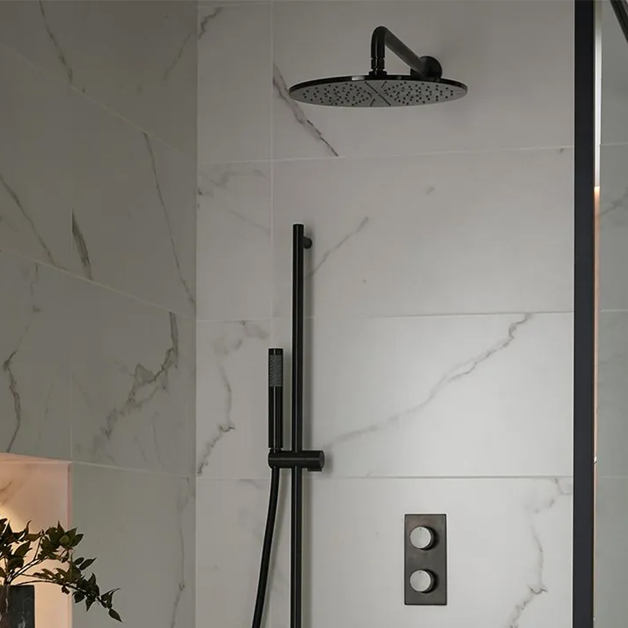 Vado Individual Slimline Round Shower Head