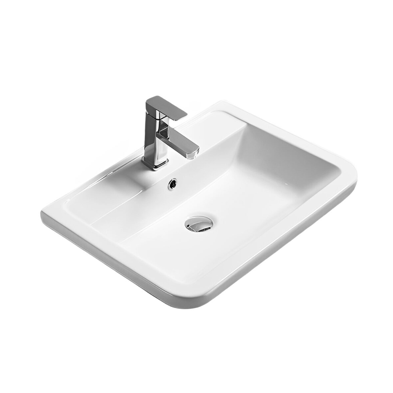 Harbour Clarity 600mm Floorstanding Vanity Unit & Basin
