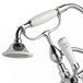 Butler & Rose Caledonia Crosshead Wall Mounted Bath Shower Mixer with Shower Kit - Chrome