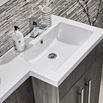 Structure 1100mm Furniture Suite inc. Vanity & Basin, Toilet & Seat and Concealed Cistern - Avola Grey