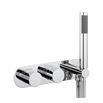 Crosswater Central Wall Mounted Thermostatic Shower Valve with Handset