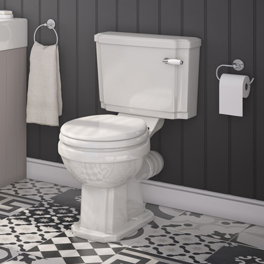 Butler & Rose Darcy Traditional Toilet (Excluding Seat)