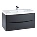Harbour Clarity 900mm Wall Hung Vanity Unit & Basin - Anthracite Grey