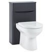 Harbour Clarity 500 WC Unit - Anthracite Grey