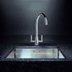 Clearwater Alzira Twin Lever Mono Sink Mixer with Swivel Spout - Chrome
