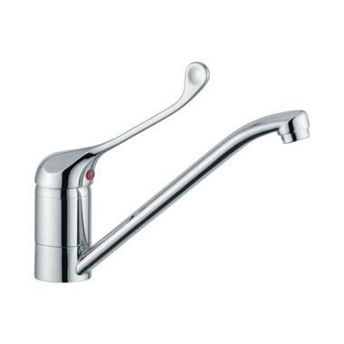 Clearwater Dorman Single Lever Mono Kitchen Mixer With Swivel Spout & Extended Handle