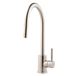 Clearwater Elmira Single Lever Mono Sink Mixer with Swivel Spout & Pull Out Aerator - Brushed Nickel