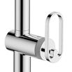Clearwater Juno Single Lever Industrial-Style Mono Kitchen Mixer Tap - Brushed Nickel
