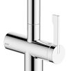 Clearwater Mariner Single Lever Mono Kitchen Mixer and Cold Filtered Water Tap - Brushed Brass