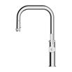 Clearwater Pioneer Single Lever Industrial-Style Mono Pull Out Kitchen Mixer Tap - Polished Chrome