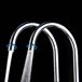 Clearwater Rococo WRAS Approved Twin Lever Mono Kitchen Mixer - Matt Black