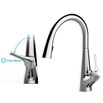 Clearwater Rosetta Single Lever Mono Pull Out Kitchen Mixer and Cold Filtered Water Tap - Brushed Brass