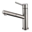 Clearwater Sirius Top Lever Mono Kitchen Mixer with Swivel Spout and Pull Out Aerator - Stainless Steel