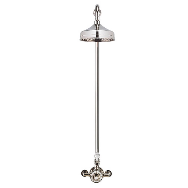 Crosswater Belgravia Exposed Thermostatic Shower Valve with Fixed Shower Head