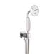 Crosswater Belgravia Shower Handset, Wall Outlet and Hose - Chrome