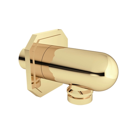 Crosswater Belgravia Wall Outlet - Unlacquered Brass