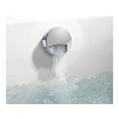 Crosswater VS Slimline Bath Filler with Integrated Overflow & Extended Click Clack Waste (100cm)
