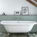 Crosswater Belgravia Crosshead Wall Mounted Bath Filler with Concealed Valves