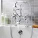 Crosswater Belgravia Crosshead Bath Shower Mixer - Chrome