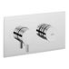Crosswater Dial Kai Lever 1 Outlet Concealed Thermostatic Shower Valve - Landscape