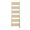 Crosswater MPRO Electric Brushed Brass Heated Towel Rail - 1380 x 480mm